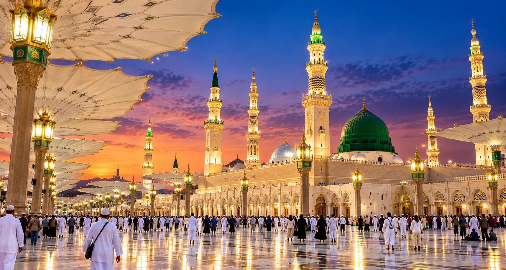 Sacred sites in Makkah and Madinah